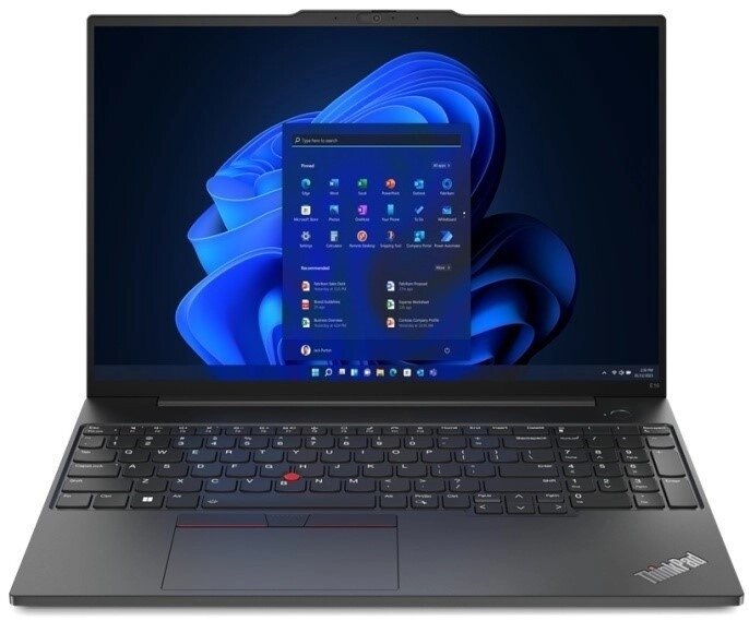 Ноутбук Lenovo Thinkpad E16 16"wuxga/Core i7-1355U/16gb/512gb/DOS (21JN009NRT) от компании Trento - фото 1