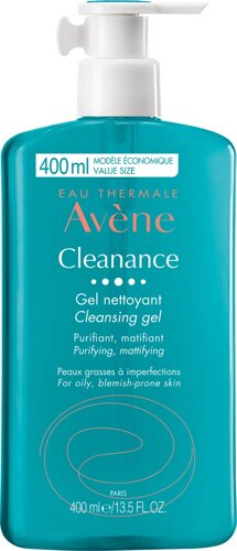 Очищающий гель для лица и тела Avene Cleanance 400 мл (3282770207774)