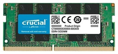 Оперативная память для ноутбука 16GB DDR4 2666 MHz Crucial Basics CB16GS2666 от компании Trento - фото 1