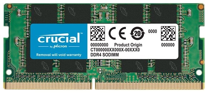 Оперативная память для ноутбука 16GB DDR4 3200 Crucial CT16G4SFRA32A от компании Trento - фото 1