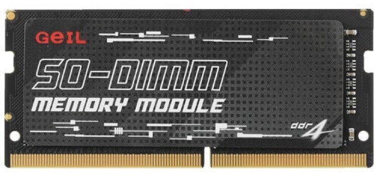 Оперативная память для ноутбука 8GB DDR4 3200MHz GEIL PRISTINE SERIES  PC4-25600 SO-DIMM 1.2V 22-22-22-52 от компании Trento - фото 1