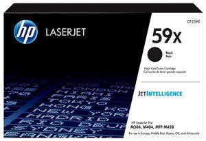 Оригинальный лазерный картридж увеличенной емкости HP LaserJet 59X, черный
