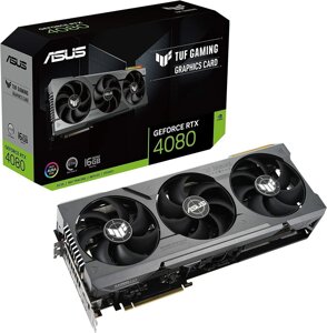 Видеокарта ASUS TUF-RTX4080-O16G-GAMING, ROG Strix GeForce RTX 4080 OC Edition, 16GB GDDR6X, 256bit, 2xHDMI, в Алматы от компании Trento