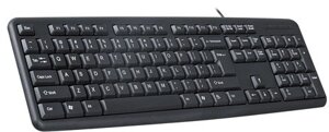 Клавиатура Wintek WS-KB-502, USB, рус/англ/каз, 1.5 м, чёрная