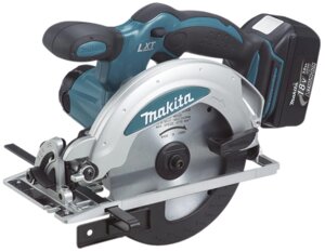 Аккумуляторная дисковая пила Makita DSS610RF, 18 В, бирюзовый