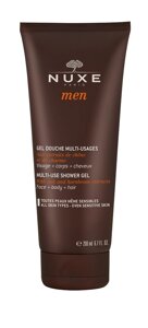 Универсальный очищающий гель Nuxe Men Multi-Use Shower Gel для лица, тела и волос 200 мл (3264680004964) в Алматы от компании Trento