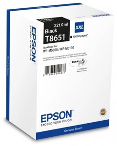 Картридж Epson C13T865140 XXL черный