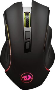 Мышь игровая беспроводная Redragon Griffin wireless, RGB, черный