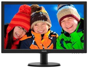 Монитор 23,6" PHILIPS 243V5QHABA/01 MVA