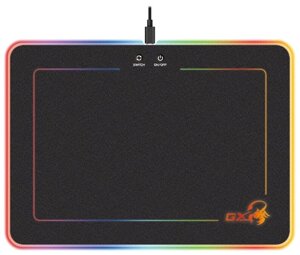 Коврик для мыши Genius RS2, GX-Pad 600H RGB, BLK, USB, 31250006400