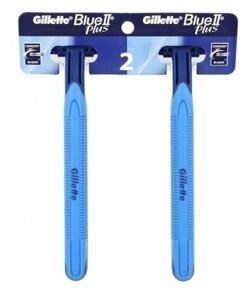 GILLETTE BLUE II Plus Бритвы одноразовые 5шт