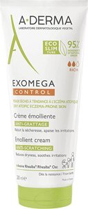 Смягчающий крем для тела и лица A-Derma Exomega Control 200 мл (3282770149678)