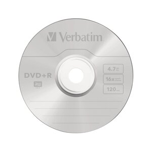 Диск DVD+R Verbatim (43550) 4.7GB 50штук Незаписанный в Алматы от компании Trento