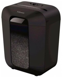 Шредер Fellowes Powershred LX41, DIN P-4, 4х12мм, 8 лст., 17 лтр., уничт.: скрепки, скобы, карты