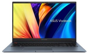 Ноутбук ASUS Vivobook Pro 15 OLED i5-12500H/16G/512G/15.6 2.8K OLED 16:9 120Hz/RTX3050/DOS/Quiet Blue/K6502ZC-MA098