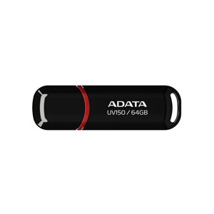 USB-накопитель ADATA AUV150-64G-RBK 64GB Черный