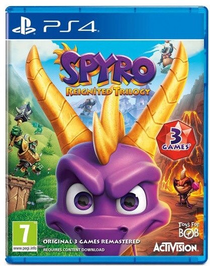 Видеоигра Spyro Reignited Trilogy PS4 - гарантия