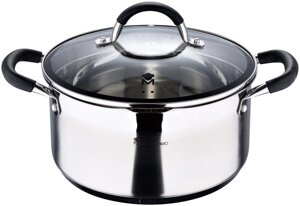 Кастрюля Masterpro Foodies MP BGMP-1502-BK 24x12 cm 5L