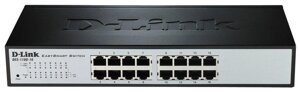 D-Link DES-1100-16/A2A  Настраиваемый  комм EasySmart с 16 портами 10/100 в Алматы от компании Trento