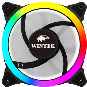 Вентилятор для корпуса Wintek PF1-B-12 ARGB, 12 см, 6 pin в Алматы от компании Trento