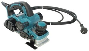 Сетевой электрорубанок Makita KP0810K, 850 Вт синий/черный/серый в Алматы от компании Trento