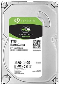 Жесткий диск HDD 1Tb Seagate BarraCuda SATA6Gb/s 7200rpm 64Mb 3,5" ST1000DM010