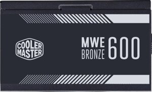 Блок питания Cooler Master MWE V2 Bronze MPE-6001-ACAAB-EU 600 Вт в Алматы от компании Trento