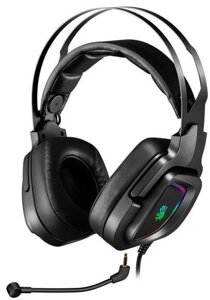 Наушники игровые Bloody G570 USB/20Hz-20kHz/16Om/105dB/Mic:100Hz-10KHz/44dB/2m/Черный-Серый в Алматы от компании Trento