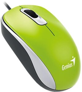 Мышь оптическая  Genius DX-110, USB, Green, G5 31010116105 в Алматы от компании Trento