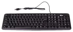 Клавиатура проводная Ritmix RKB-103 черный