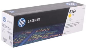 Картридж лазерный HP CF312A, для принтеров HP ColorLaserJet M855XH series, желтый