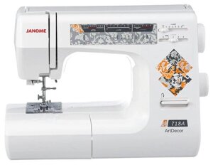 Швейная машина Janome ArtDecor 718A, белый в Алматы от компании Trento