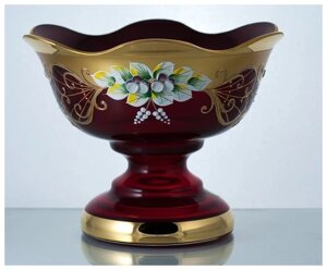 Фруктовница 20см красная 9823/20 , шт