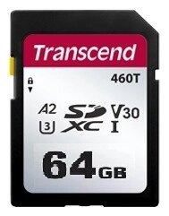 Карта памяти SD 64GB Transcend TS64GSDC460T