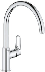 Смеситель для кухни (мойки) Grohe Bauflow 31230001, однозахватный