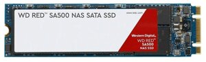 Твердотельный накопитель для NAS 1000GB SSD WD RED SA500 3D NAND M. 2 2280 SATA3 R560Mb/s, W530MB/s