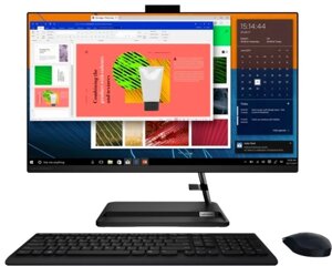 Моноблок Lenovo IdeaCentre AIO 3 24ITL6 F0G0017DRU черный в Алматы от компании Trento