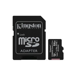 Карта памяти Kingston SDCS2/64GB Class 10 64GB, с адаптером в Алматы от компании Trento