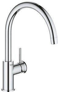 Смеситель для кухни (мойки) Grohe BauClassic DN 15 31234001, однозахватный