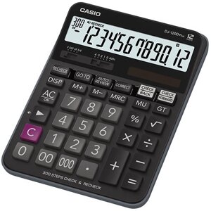Калькулятор настольный CASIO DJ-120DPLUS-W-EP в Алматы от компании Trento