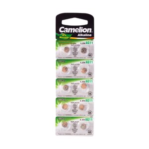 Батарейка CAMELION Alkaline AG11-BP10(0%Hg) 10 шт. в блистере в Алматы от компании Trento