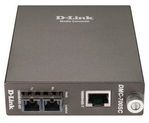 D-Link DMC-700SC Медиаконвертер многомод  550 м в Алматы от компании Trento