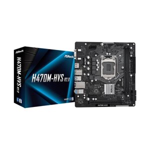 Материнская плата ASRock H470M-HVS R2.0 в Алматы от компании Trento