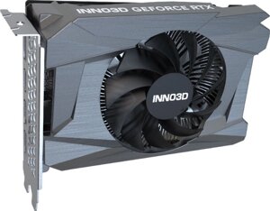 Видеокарта Inno3D GeForce RTX4060 COMPACT, 2460MHz/17Gps 8G GDDR6 128-bit HDMI 3xDP N40601-08D6-173050N в Алматы от компании Trento