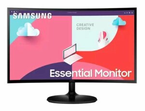 Монитор 24" SAMSUNG VA Curved LS24C362EAIXCI