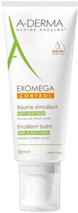 Смягчающий бальзам для тела A-Derma Exomega Control 200 мл (3282770149715) в Алматы от компании Trento