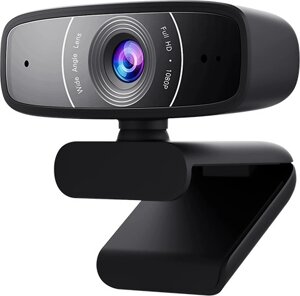 Веб-камера ASUS WEBCAM C3/FHD/USB/1080/30 кадров/двойной микрофон, 90YH0340-B2UA00 в Алматы от компании Trento