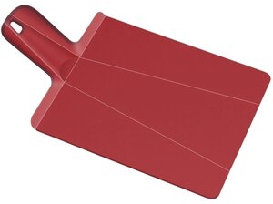 Доска разделочная пластиковая 38x21x1.5cm, Joseph Joseph Chop2Pot Plus, красный (NSR016SW), шт