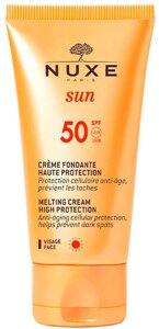 Солнцезащитный крем для лица Nuxe Sun Fondantcream For Face SPF50 50 мл (3264680006999)