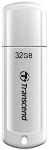 USB Флеш 32GB 2.0 Transcend TS32GJF370 белый